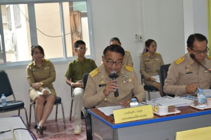 การประชุมสภาเทศบาลตำบลกุดดู่ สมัยสามั...