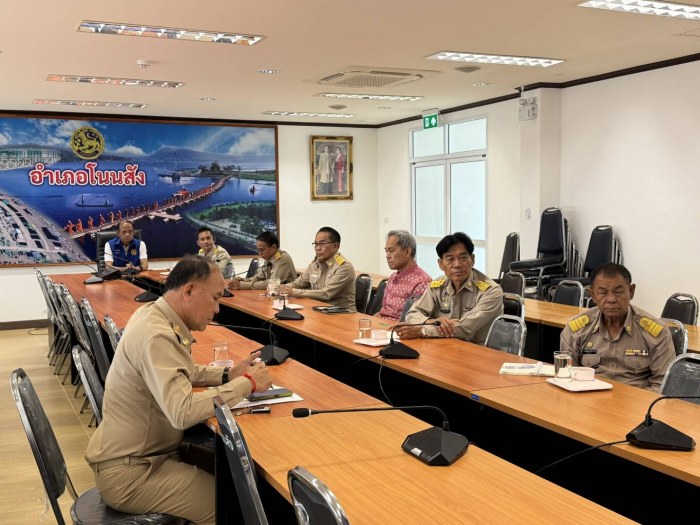 การประชุมขับเคลื่อนภารกิจสำคัญของกระทรวงมหาดไทย