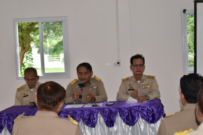 การประชุมสภาเทศบาลตำบลกุดดู่